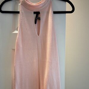 White House Black Market Pink Sleeveless Top